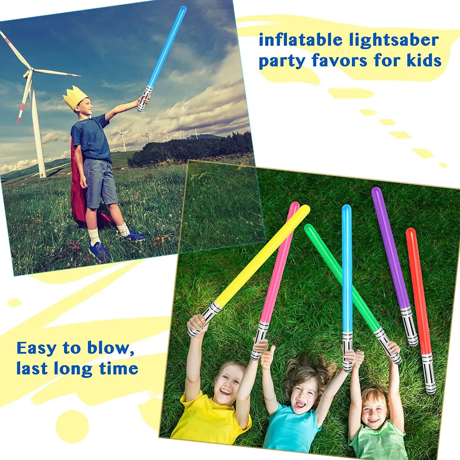 90cm Kawaii Inflatable Lightsa - огляд і ціна Outdoor Adventure Game