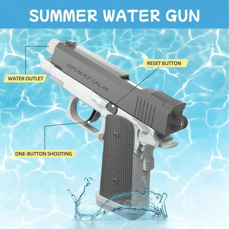 M1911 Water Guns Pistol Toy Sq - огляд і ціна Outdoor Adventure Game
